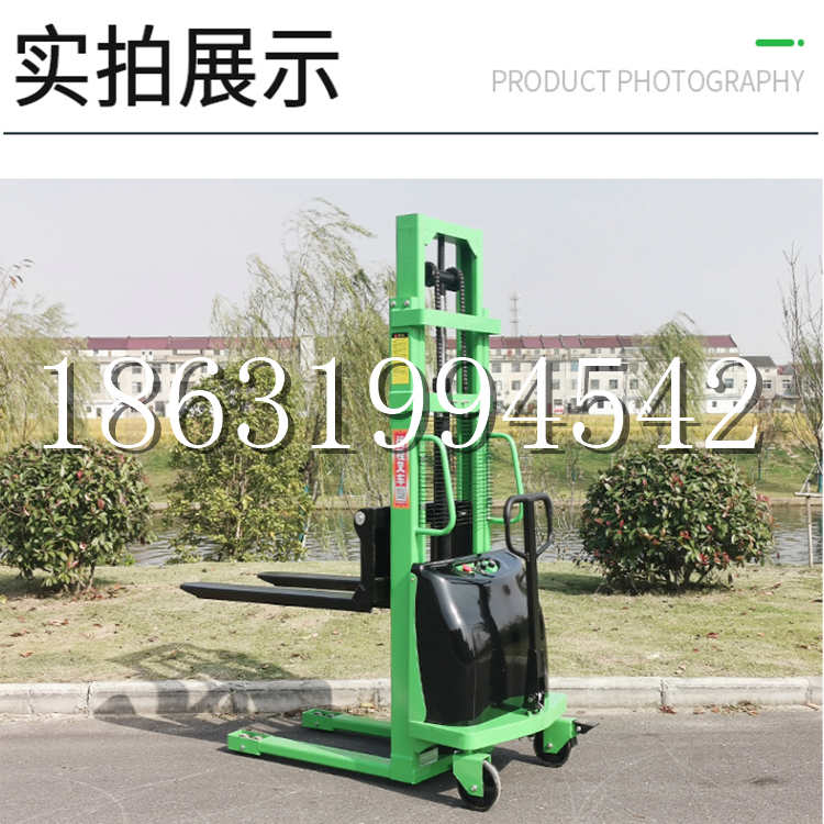 迎江区电动叉车堆高车液压铲车电瓶1吨2吨站驾步行式小型全自动叉车